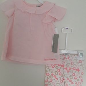 2 piece set shirt and leggimgs